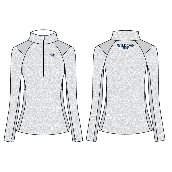 Women's Performance Quarter Zip Wild Oar